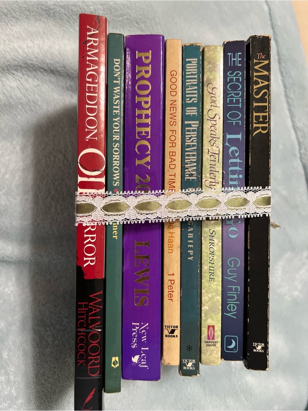 Lots of eight spiritual/religious books